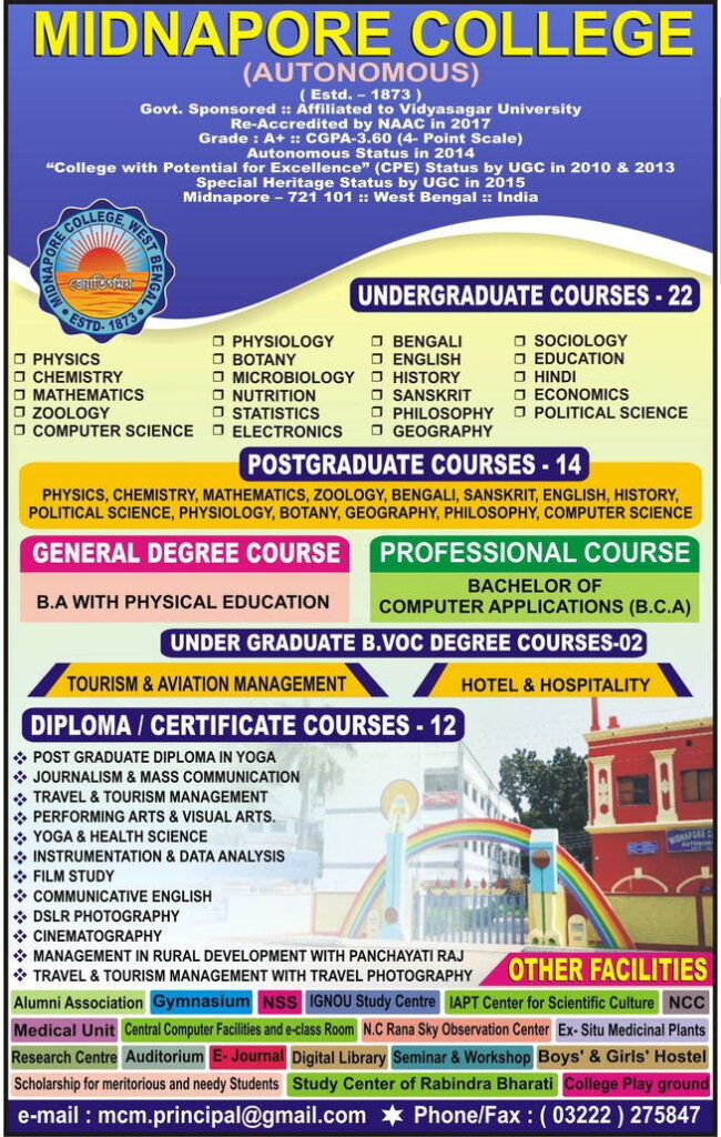 Admission – Midnapore College